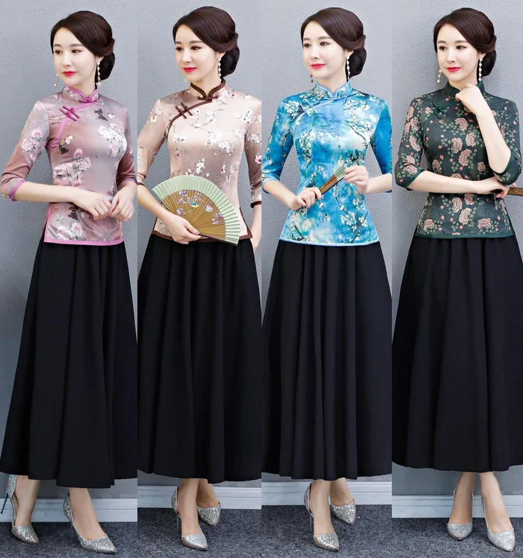New Arrival Chinese Tradition Women's Blouse Rayon Shirt Tops Print Floral Handmade Button Clothing Plus Size M L XL XXL 3XL 4X
New Arrival Chinese Tradition Women's Blouse Rayon Shirt Tops Print Floral Handmade Button Clothing Plus Size M L XL XXL 3XL 4X