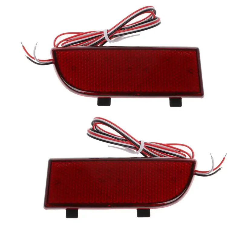 2Pcs LED Shocks Rear Bumper Reflector Spotlight Fog Tail Brake LED Lights For Mercedes Benz Vito Viano W639 2003-2014
2Pcs LED Shocks Rear Bumper Reflector Spotlight Fog Tail Brake LED Lights For Mercedes Benz Vito Viano W639 2003-2014