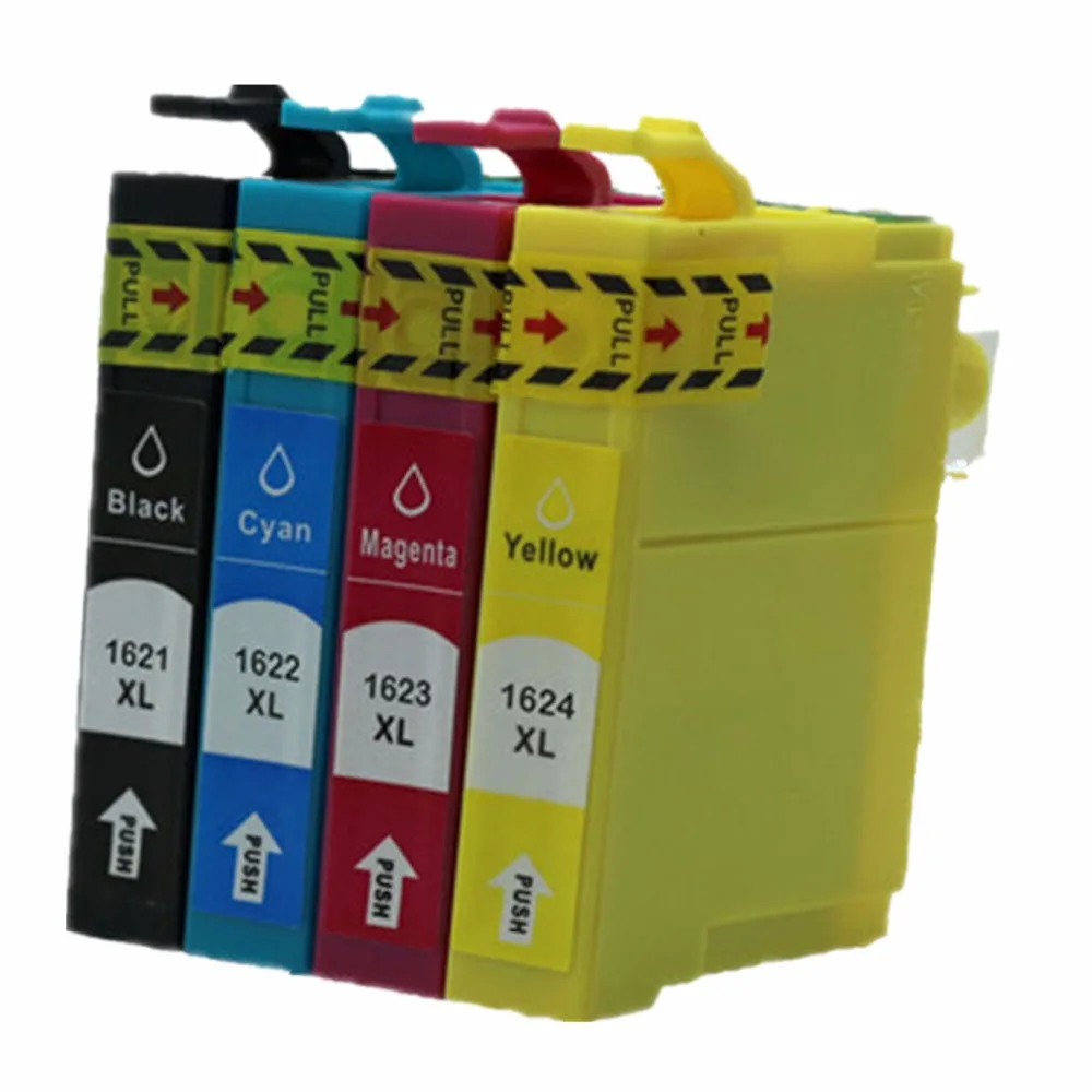 Replacement T1621 T16 16 XL E-1621 T1624 Ink Cartridges For WorkForce WF-2540WF WF-2630WF WF-2650DWF WF-2660DWF
Replacement T1621 T16 16 XL E-1621 T1624 Ink Cartridges For WorkForce WF-2540WF WF-2630WF WF-2650DWF WF-2660DWF