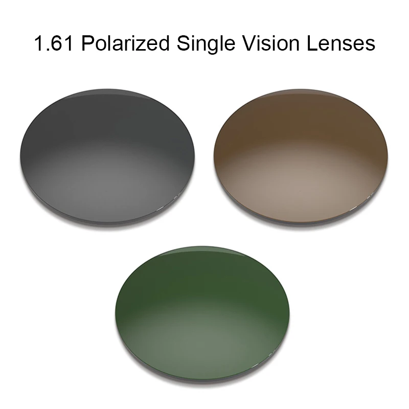 

1.61 CR-39 Polarized Prescription Optical Lenses for Driving UV400 Anti-Glare Polarize Lens Single Vision Lens for Shades