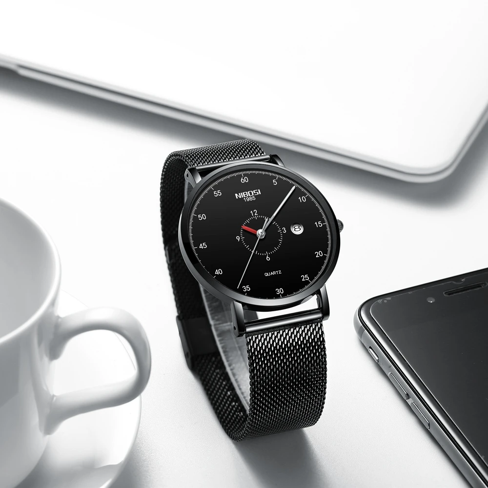 NIBOSI 2019 New Fashion Sport Mens Watch Brand Luxury Waterproof Simple Watch Men Ultra Thin Dial Quartz Clock Relogio Masculino
NIBOSI 2019 New Fashion Sport Mens Watch Brand Luxury Waterproof Simple Watch Men Ultra Thin Dial Quartz Clock Relogio Masculino
