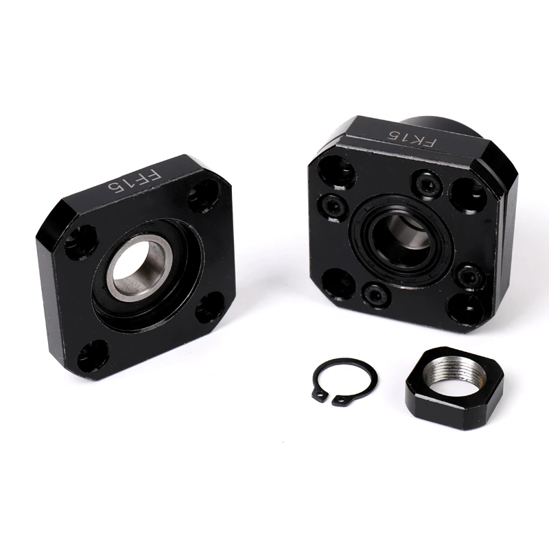 SFU1605 Ballscrew Support 1pcs FK12 and 1pcs FF12 match for 16mm 1605 ballscrew end support cnc
SFU1605 Ballscrew Support 1pcs FK12 and 1pcs FF12 match for 16mm 1605 ballscrew end support cnc