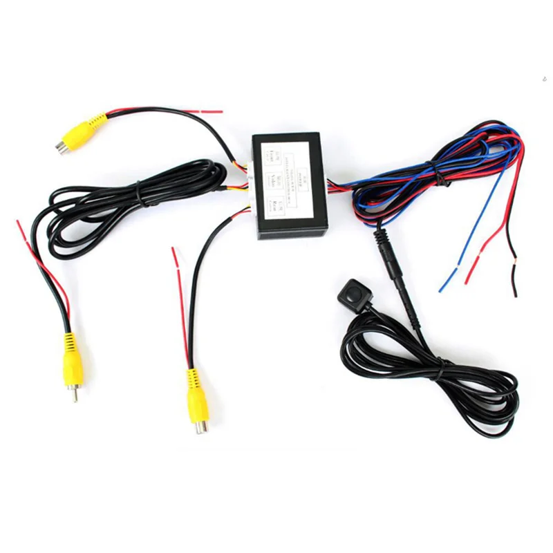 Intelligent Control Box Two Channels Available for Car Camera Video Automatic Switch Connecting Front Side Rear Cameras
Intelligent Control Box Two Channels Available for Car Camera Video Automatic Switch Connecting Front Side Rear Cameras