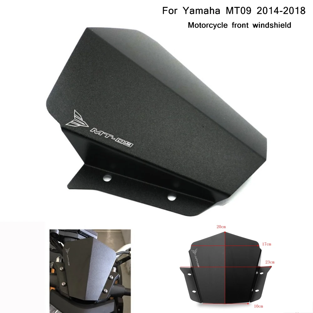 Motorcycle Front Windshield Aluminum alloy Protection Cover Modified Silp on for yamaha MT-09 2014 2015 2016 2017 2018
Motorcycle Front Windshield Aluminum alloy Protection Cover Modified Silp on for yamaha MT-09 2014 2015 2016 2017 2018