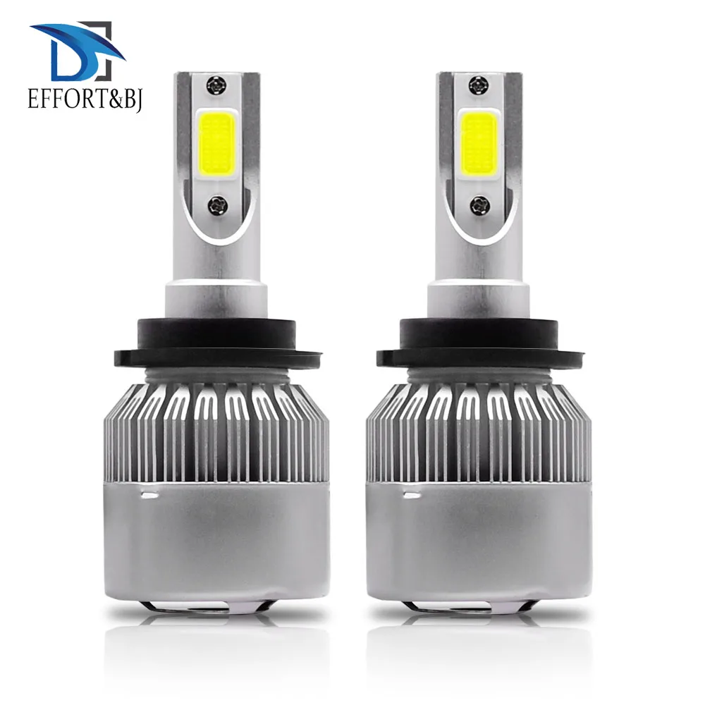 Effort&BJ Car LED Headlight 2 Sides D2S D4S Single Beam Bulbs Available D2S D2C D2R D4S D4C D4R 6000K 110W 26000LM Auto Headlamp
Effort&BJ Car LED Headlight 2 Sides D2S D4S Single Beam Bulbs Available D2S D2C D2R D4S D4C D4R 6000K 110W 26000LM Auto Headlamp