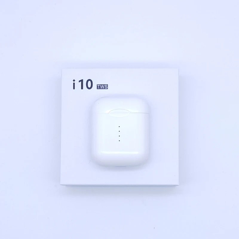 Оригинальные наушники i10 TWS Bluetooth 5 0 беспроводные с микрофоном Беспроводная