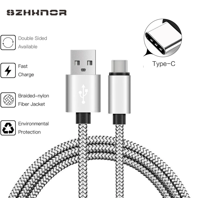 Зарядное устройство USB Type C для xiaomi black shark mi7 mi a1 Huawei p20 lite p10 honor 9 10 Samsung s8 plus HTC U12