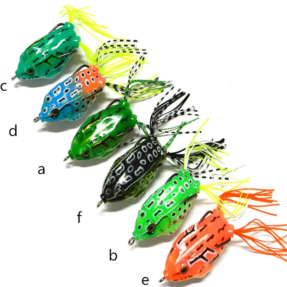 HENGJIA New Frog Lure Bass Fishing Hooks Bait Tackle 5.5cm Topwater 1pc random color Soft
HENGJIA New Frog Lure Bass Fishing Hooks Bait Tackle 5.5cm Topwater 1pc random color Soft
