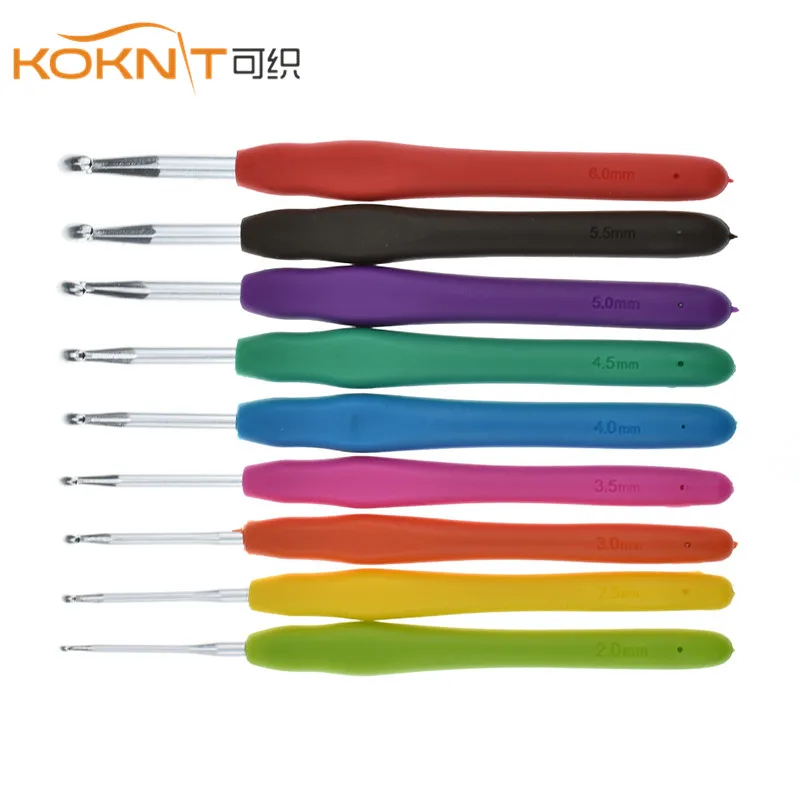 9Pcs/set Aluminum Crochet Hooks Kit Soft Silicone Handle Ergonomic Knitting Needle Set Sweater Weaving DIY Sewing Tools
9Pcs/set Aluminum Crochet Hooks Kit Soft Silicone Handle Ergonomic Knitting Needle Set Sweater Weaving DIY Sewing Tools