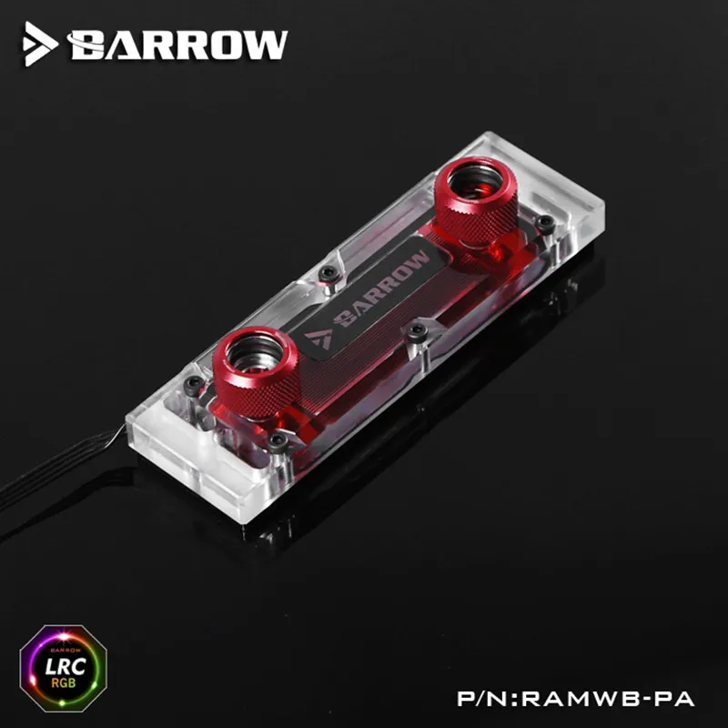 Barrow RAMWBT-PA, RAM Water Cooling Block Kits, LRC 1.0 12v, One Kit Two Armor One Block, One Block Maximum Support 4 RAM
Barrow RAMWBT-PA, RAM Water Cooling Block Kits, LRC 1.0 12v, One Kit Two Armor One Block, One Block Maximum Support 4 RAM