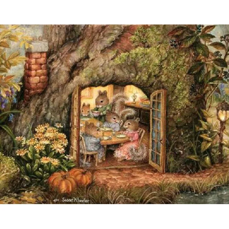 Full Square Drill Diamond Embroidery 5D Diamond Painting Rabbit Dinner Family Cross Stitch Diamond Mosaic Needlework Art Crafts
Full Square Drill Diamond Embroidery 5D Diamond Painting Rabbit Dinner Family Cross Stitch Diamond Mosaic Needlework Art Crafts