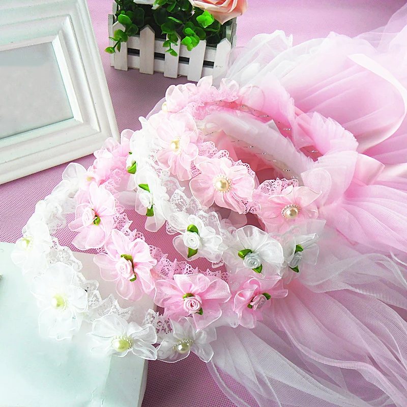Sale Children Flower Veil Headwear White Garland Romantic Wedding Party Flower Hairbands
Sale Children Flower Veil Headwear White Garland Romantic Wedding Party Flower Hairbands