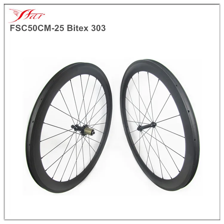 18 months warranty carbon clincher wheelsets 50mm 25mm for road bicycle high TG braking track with Bitex 303 hub durable wheels
18 months warranty carbon clincher wheelsets 50mm 25mm for road bicycle high TG braking track with Bitex 303 hub durable wheels