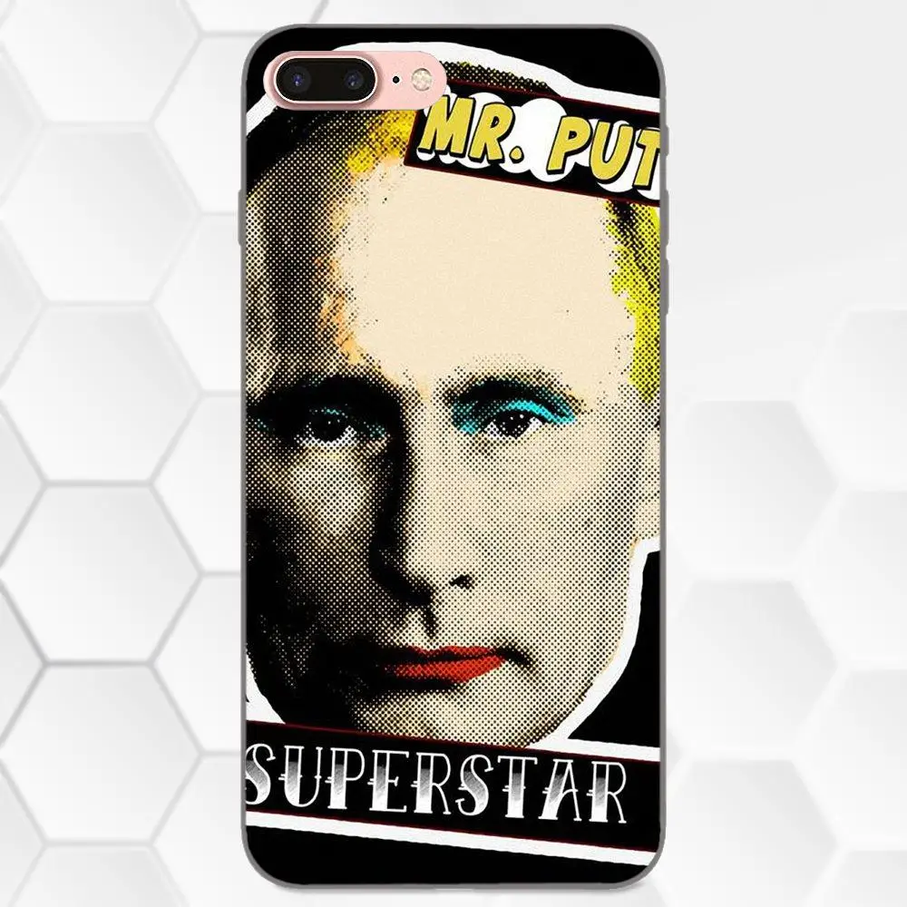 Для Huawei Honor Enjoy Mate Note 6s 8 9 10 20 Lite Play Pro P smart Soft TPU Skin Paintin President Putin|Бамперы| |