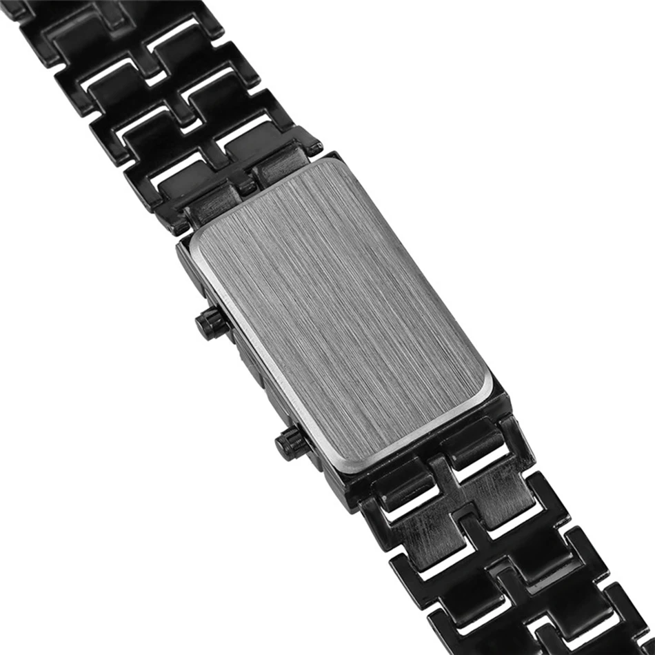 LED Watch Men White Black Dial 24 hours Display Creative Wrist Watch Fashion Stainless Steel Smart Watches Modern Quartz reloje
LED Watch Men White Black Dial 24 hours Display Creative Wrist Watch Fashion Stainless Steel Smart Watches Modern Quartz reloje