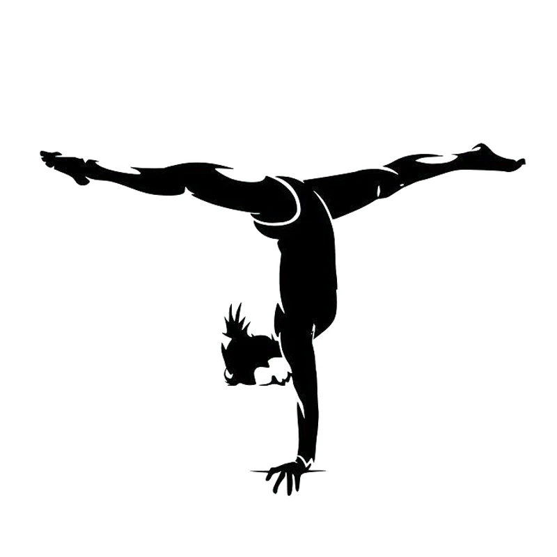 15.4CM*11.1CM Interesting Girl Gymnast Vinyl Car Sticker Decor Silhouette S9-0506
15.4CM*11.1CM Interesting Girl Gymnast Vinyl Car Sticker Decor Silhouette S9-0506