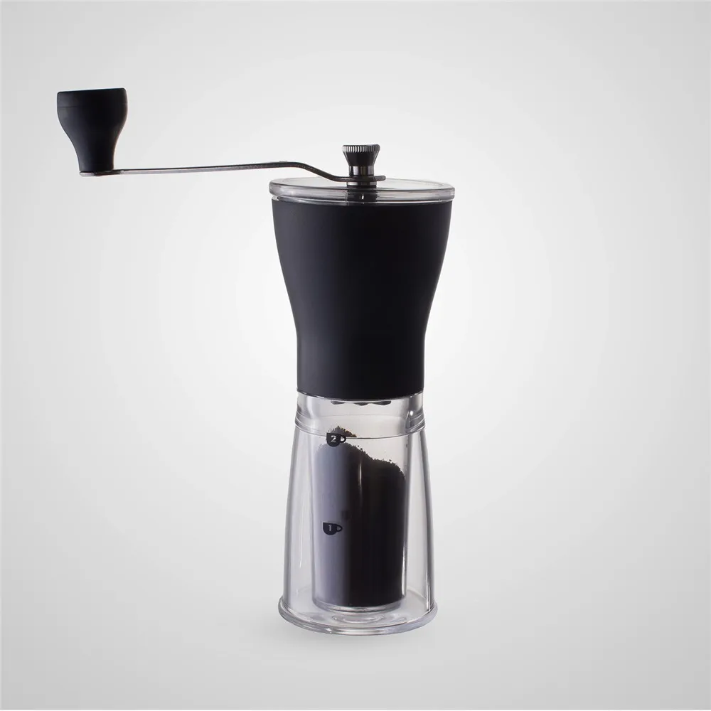 Mini Stainless Steel Manual Coffee Grinder Portable Hand Bean Mill with Adjustable Ceremic Burr Core Coffee Gift Kitchen Tool
Mini Stainless Steel Manual Coffee Grinder Portable Hand Bean Mill with Adjustable Ceremic Burr Core Coffee Gift Kitchen Tool