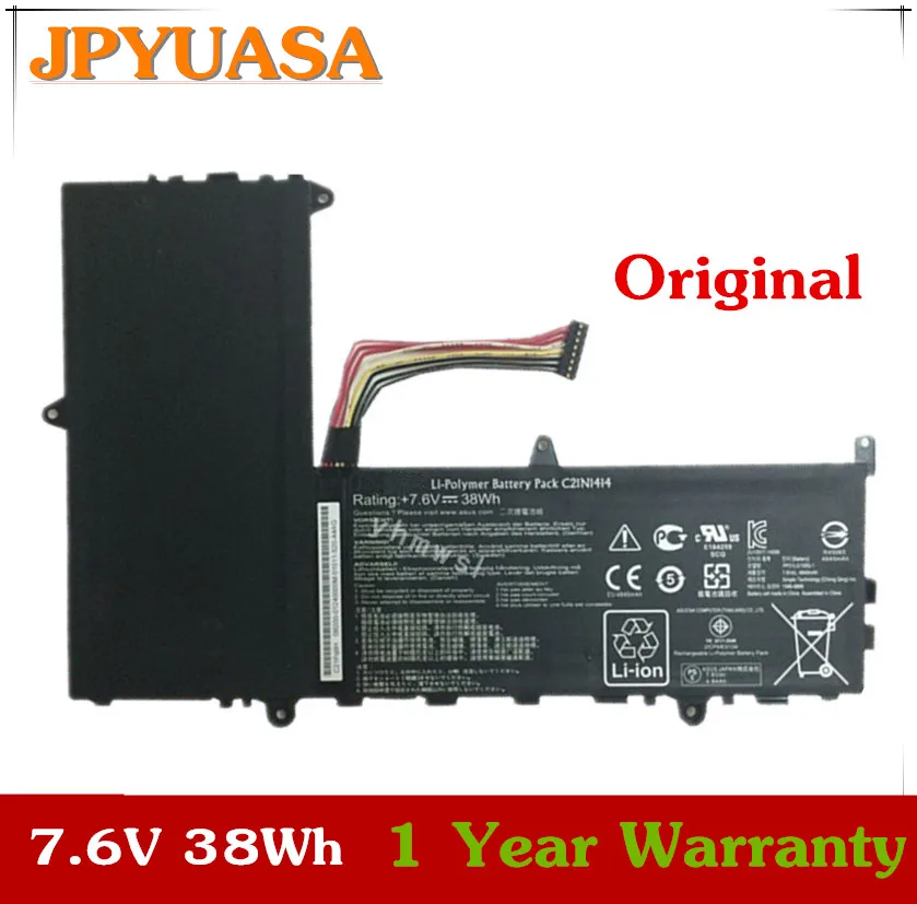 7XINbox 7.6V 38Wh C21N1414 Laptop Battery For ASUS EeeBook X205T X205TA X205TA-BING-FD015B 11.6"
7XINbox 7.6V 38Wh C21N1414 Laptop Battery For ASUS EeeBook X205T X205TA X205TA-BING-FD015B 11.6"