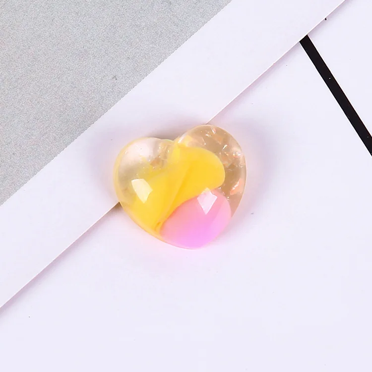 10Pcs/lot Kawaii Transparent Heart Shape Flat Back Resin Cabochon for Hair Bow Center Flatback Resin Cabochons DIY Scrapbooking
10Pcs/lot Kawaii Transparent Heart Shape Flat Back Resin Cabochon for Hair Bow Center Flatback Resin Cabochons DIY Scrapbooking