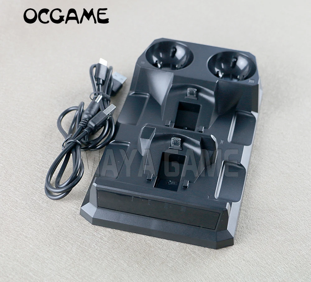 Зарядная Станция OCGAME 4 в 1 подставка для контроллеров PS4 playstation PS MOVE|stand for|stand for ps4stand