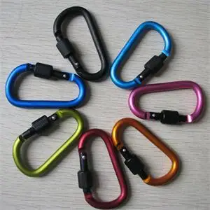 Dia 8mm Colorful Aluminium Alloy Carabiner Multi-function Tool Mountaineering Buckle With Lock Camping Hook
Dia 8mm Colorful Aluminium Alloy Carabiner Multi-function Tool Mountaineering Buckle With Lock Camping Hook