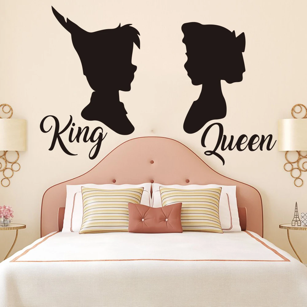 Large Peter Pan Wendy King Queen Wall Decal Headboard Bedroom Tinkerbell Peter Pan Wall Sticker Sofa Living Room Vinyl Home Art
Large Peter Pan Wendy King Queen Wall Decal Headboard Bedroom Tinkerbell Peter Pan Wall Sticker Sofa Living Room Vinyl Home Art