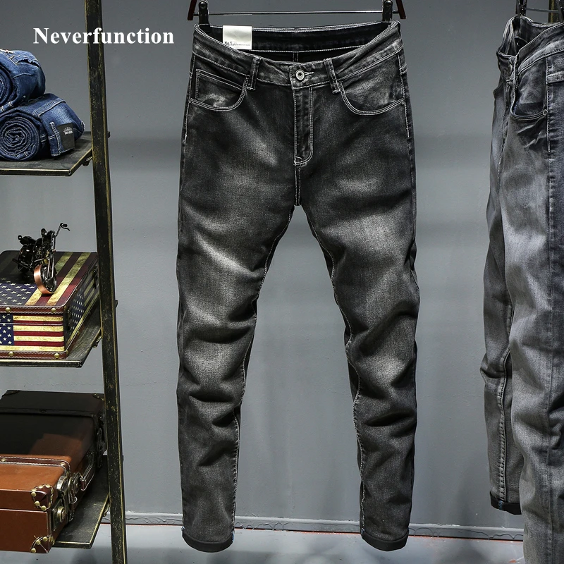 New Men Hip hop Simple Solid Stretch fabrics Skinny Jeans motorcycle streetwear Casual Joggers Denim trousers Plus Size 44 46
New Men Hip hop Simple Solid Stretch fabrics Skinny Jeans motorcycle streetwear Casual Joggers Denim trousers Plus Size 44 46