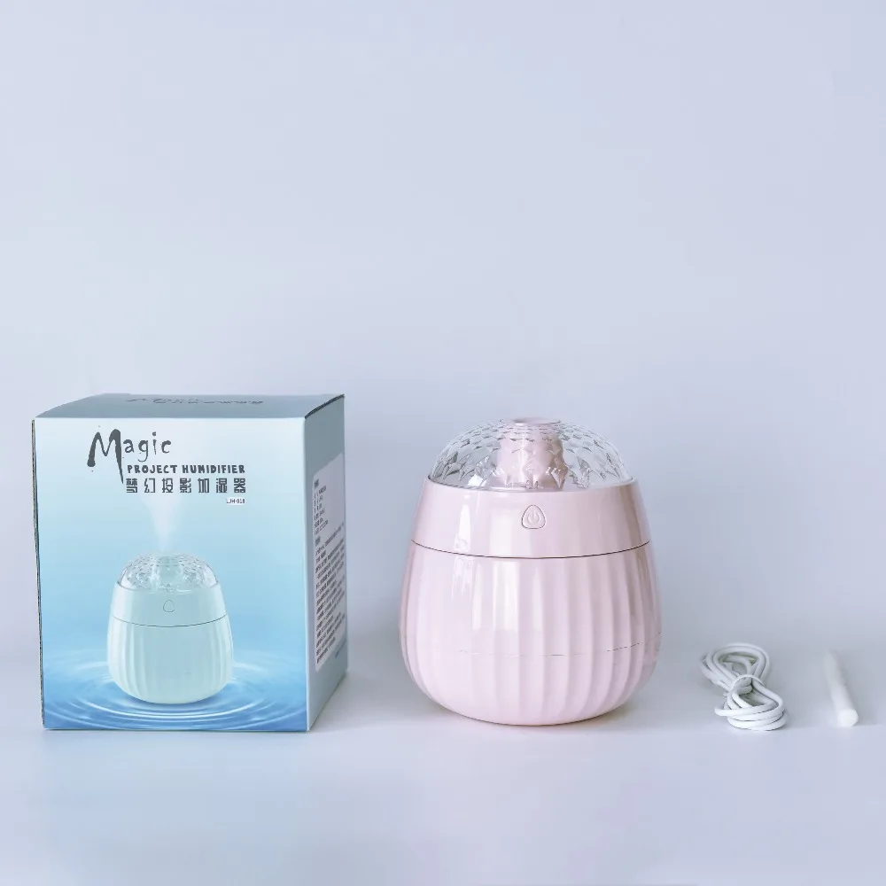 380ML Color light Air Humidifier Romantic Projection Essential Oil Aroma Diffuser with 7 Changing Led Light for Office Car Home
380ML Color light Air Humidifier Romantic Projection Essential Oil Aroma Diffuser with 7 Changing Led Light for Office Car Home