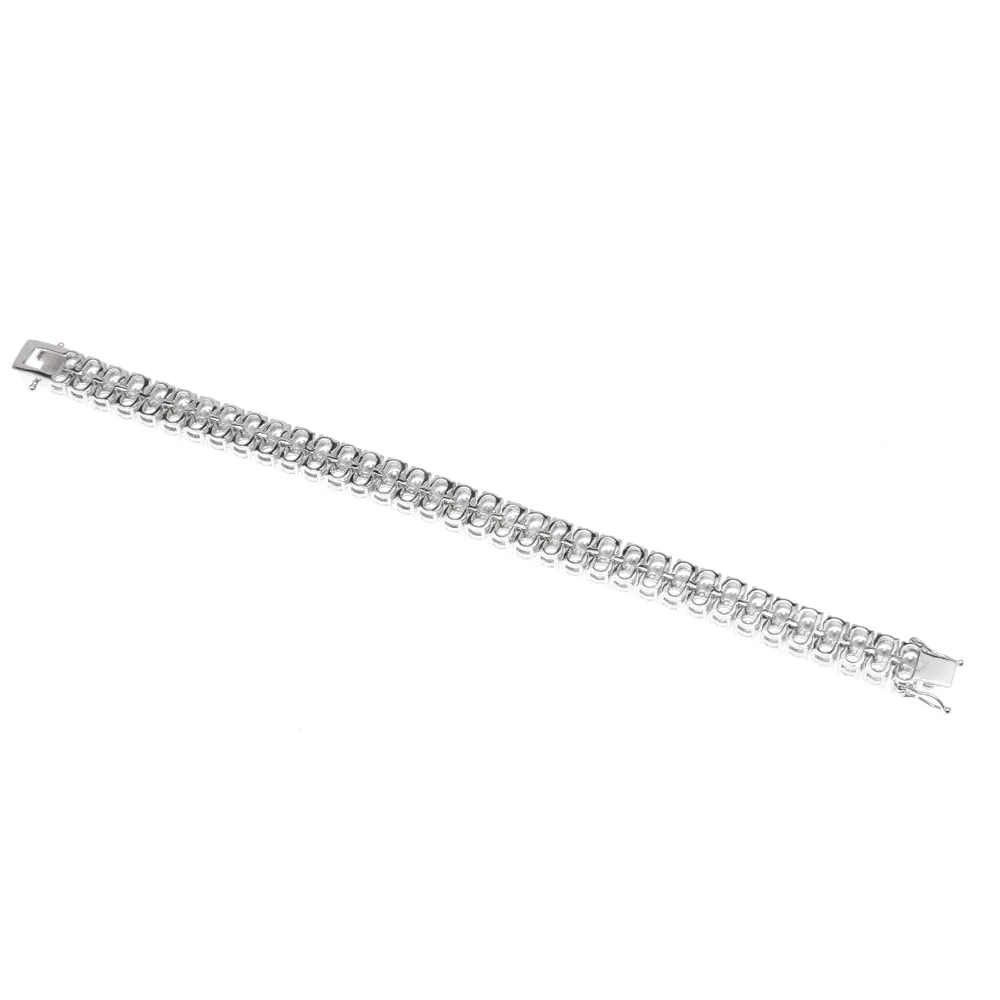 Uwin AAA CZ Cubic Zircon 2 Row Tennis Link Bracelet Gold Silver Color Luxury Box Clasp Hiphop Bracelet Jewelry Drop Shipping
Uwin AAA CZ Cubic Zircon 2 Row Tennis Link Bracelet Gold Silver Color Luxury Box Clasp Hiphop Bracelet Jewelry Drop Shipping