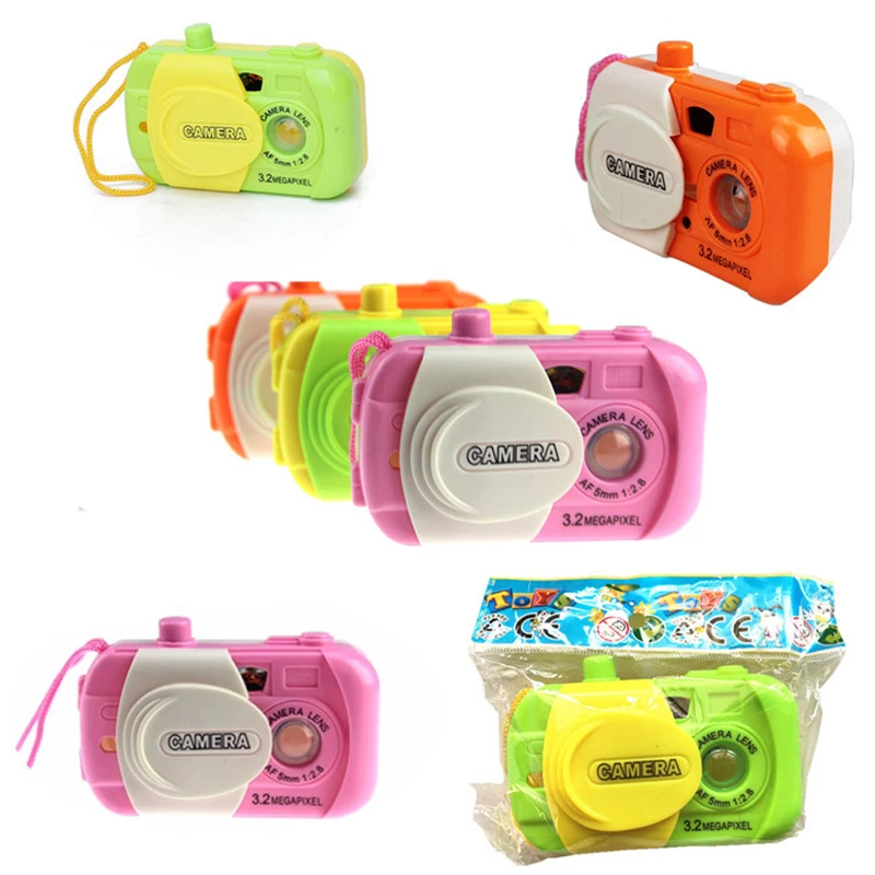1pcs Creative Kids Projection Simulation Camera Toys Intellectuall Educational Toys Children Learning Study Toy Camera 8.5*5CM
1pcs Creative Kids Projection Simulation Camera Toys Intellectuall Educational Toys Children Learning Study Toy Camera 8.5*5CM