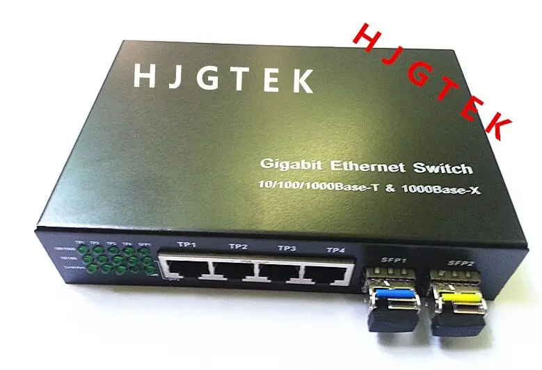 Бесплатная доставка, 4 порта RJ45 + 2 порта, волоконно-оптический коммутатор sfp, сетевой коммутатор с парой гигабитных одномодовых простых модулей
Бесплатная доставка, 4 порта RJ45 + 2 порта, волоконно-оптический коммутатор sfp, сетевой коммутатор с парой гигабитных одномодовых простых модулей
