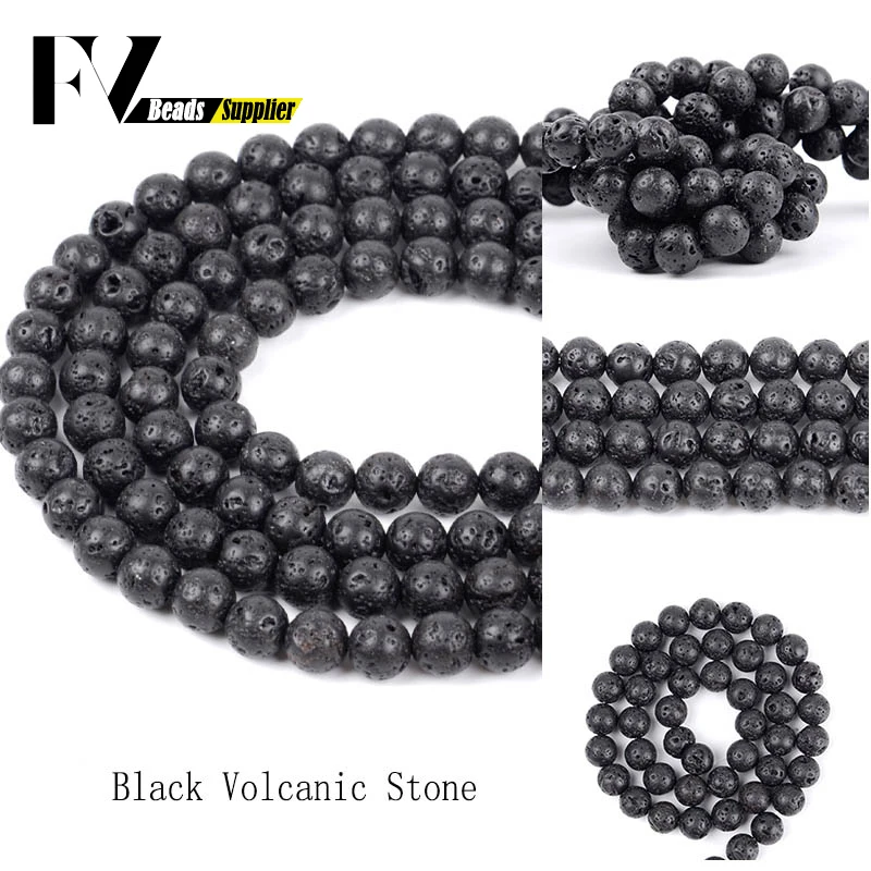 Natural Black Volcanic Lava Stone Round Beads For Jewelry Making 4 6 8 10 12mm Gem Ball Beads Diy Needlework Accessories 15inch
Natural Black Volcanic Lava Stone Round Beads For Jewelry Making 4 6 8 10 12mm Gem Ball Beads Diy Needlework Accessories 15inch