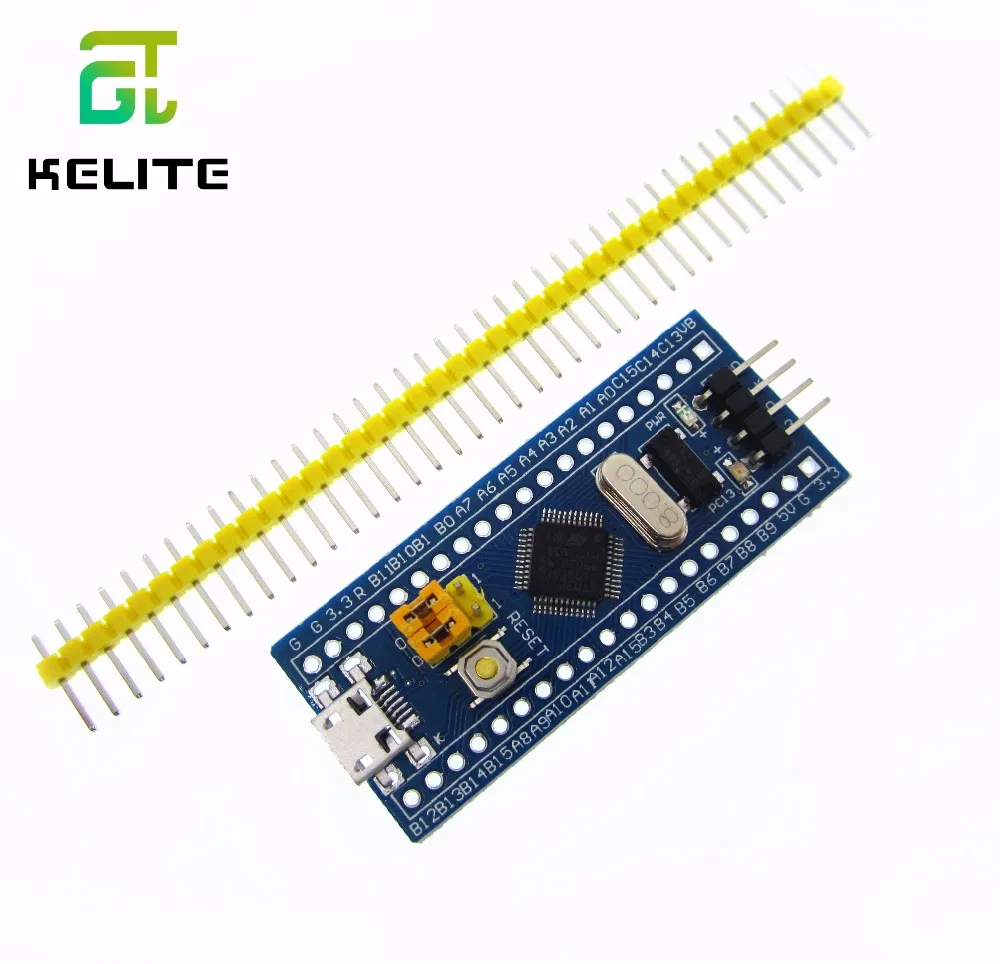 1 шт./лот STM32F103C8T6 ARM STM32 минимальная системная плата модуля|Детали и аксессуары для
