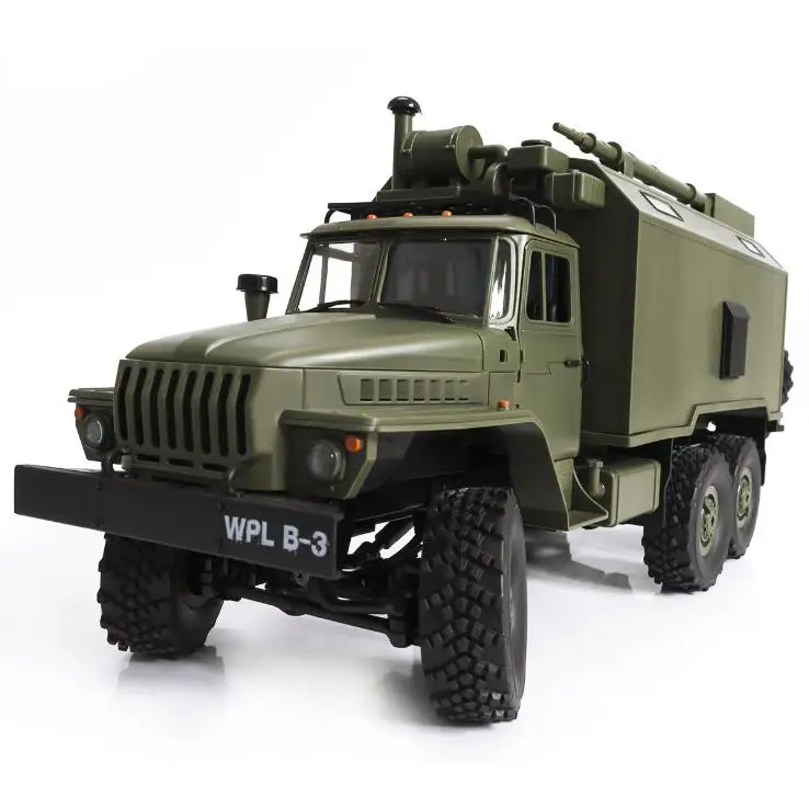 1/16 4WD пульт дистанционного управления 6X6 автомобиль 2 4 ГГц rc советский блок Урал