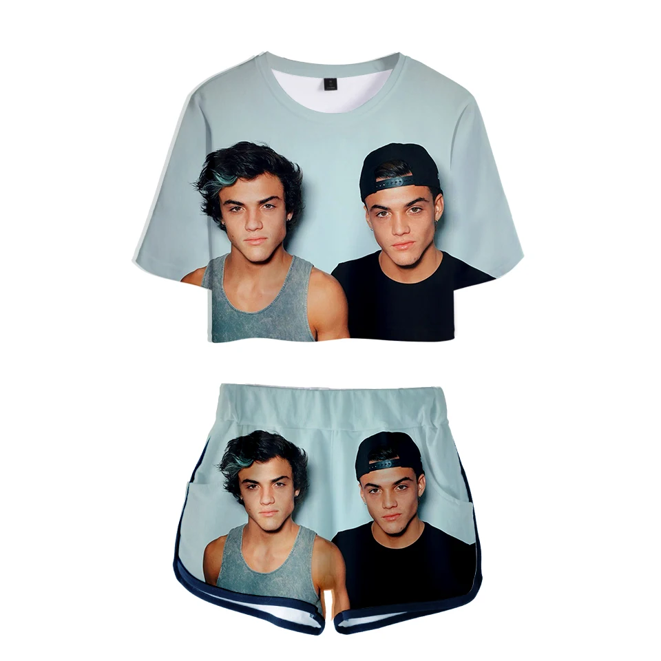 3D Summer Cool Shorts And T-shirts DOLAN Women Two Piece Sets CoolSkull Print Print Crop Top Clothes
3D Summer Cool Shorts And T-shirts DOLAN Women Two Piece Sets CoolSkull Print Print Crop Top Clothes