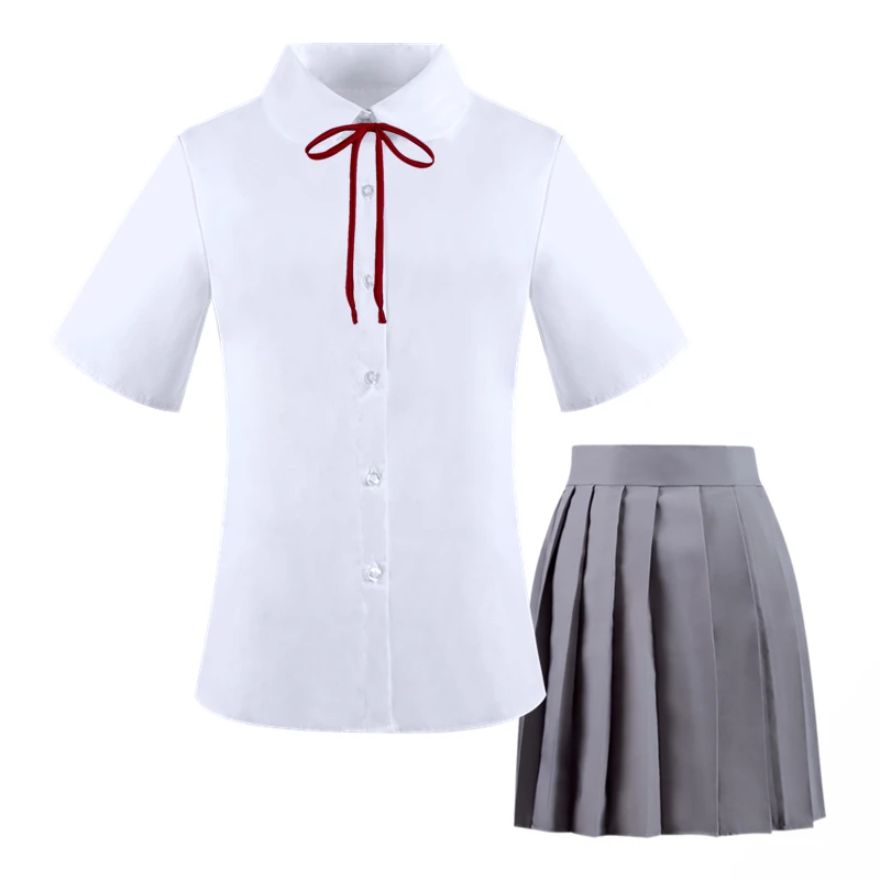 Japanese School Uniforms JK Sailor White Shirt + High Waist Pleated Skirt Sets Student College Suits 2 pcs set for girls XS-5XL
Japanese School Uniforms JK Sailor White Shirt + High Waist Pleated Skirt Sets Student College Suits 2 pcs set for girls XS-5XL