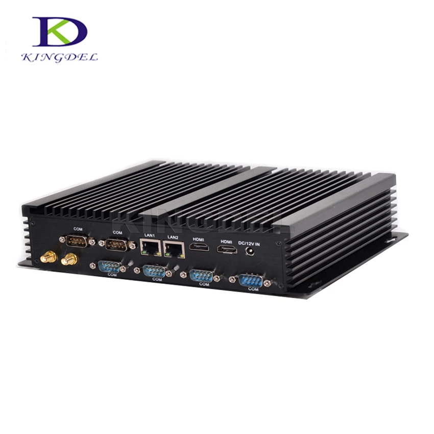 

Big promotion Fanless HTPC Mini PC Core i7 5550U Dual Core intel HD Graphics 6000 2*LAN+LAN 300M WIFI 6*COM industrial desktop