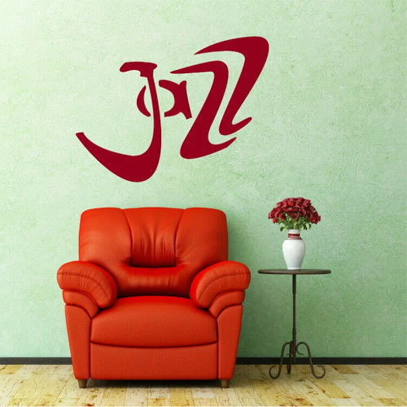 Jazz Word Music Transfer Wall Art Wall Decal Music Wall Sticker decor sticker Home Decor
Jazz Word Music Transfer Wall Art Wall Decal Music Wall Sticker decor sticker Home Decor