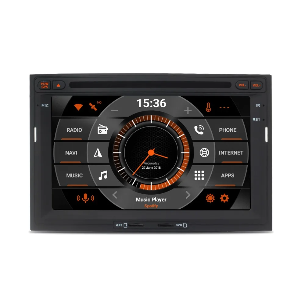 7 "HD Автомобильный dvd плеер на основе Android для Citroen Berlingo Peugeot Partner 3008 5008 Авто Радио