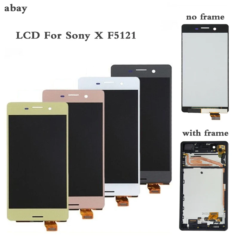 5'' For Sony Xperia X F5121 LCD Display With Touch Screen Frame Assembly Replacement For Sony Xperia X LCD F5121 F5122 F8131
5'' For Sony Xperia X F5121 LCD Display With Touch Screen Frame Assembly Replacement For Sony Xperia X LCD F5121 F5122 F8131