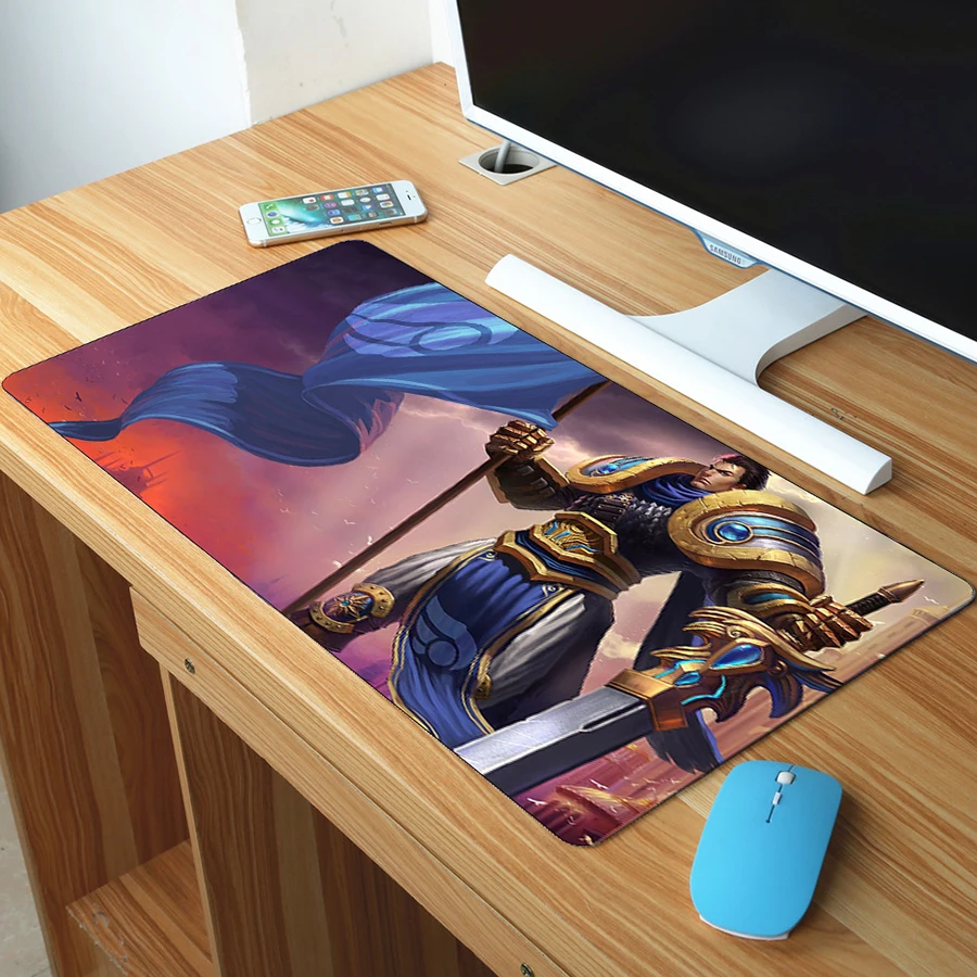 Большой игровой коврик для мыши LOL на заказ DIY Коврик Противоскользящий