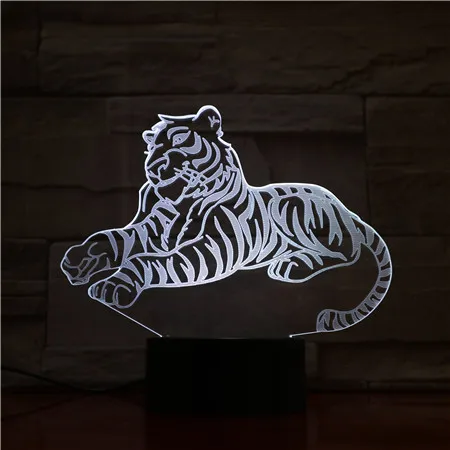 Tiger 3D Table Lamp New Moden LED Night Light Luminaria Animal Romantic Atmosphere Bedroom Sleep Lighting Holiday Decor Gifts
Tiger 3D Table Lamp New Moden LED Night Light Luminaria Animal Romantic Atmosphere Bedroom Sleep Lighting Holiday Decor Gifts