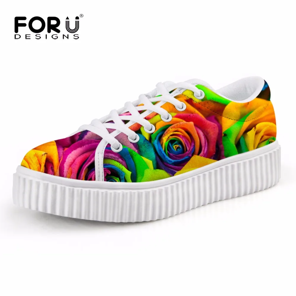 FORUDESIGNS Stylish Women Casual Floral Platform Shoes Autumn Summer Lightweight Flat Shoes for Female Ladies Creepers Flats
FORUDESIGNS Stylish Women Casual Floral Platform Shoes Autumn Summer Lightweight Flat Shoes for Female Ladies Creepers Flats