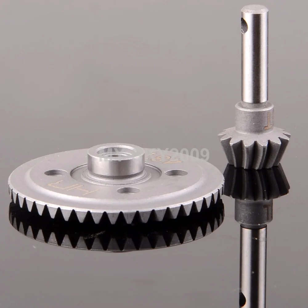 AX30402 Heavy Duty Bevel Helical Gear Set 43T & 13T Underdrive For RC Model 1/10th All Axial Trucks Axles SCX10 Yeti Wraith
AX30402 Heavy Duty Bevel Helical Gear Set 43T & 13T Underdrive For RC Model 1/10th All Axial Trucks Axles SCX10 Yeti Wraith