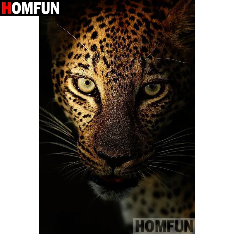 HOMFUN 5D DIY Diamond Painting Full Square/Round Drill "Animal leopard" Embroidery Cross Stitch gift Home Decor Gift A09475
HOMFUN 5D DIY Diamond Painting Full Square/Round Drill "Animal leopard" Embroidery Cross Stitch gift Home Decor Gift A09475