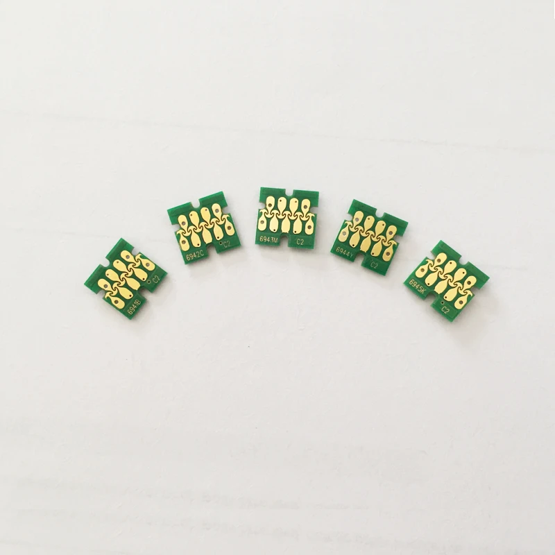 Однократный чип CISSPLAZA 5x T6941, совместимый с epson SureColor T3000, T3070, T5070, T7070, T3200, T5200, T7200, T3270, T5270, T7270
Однократный чип CISSPLAZA 5x T6941, совместимый с epson SureColor T3000, T3070, T5070, T7070, T3200, T5200, T7200, T3270, T5270, T7270