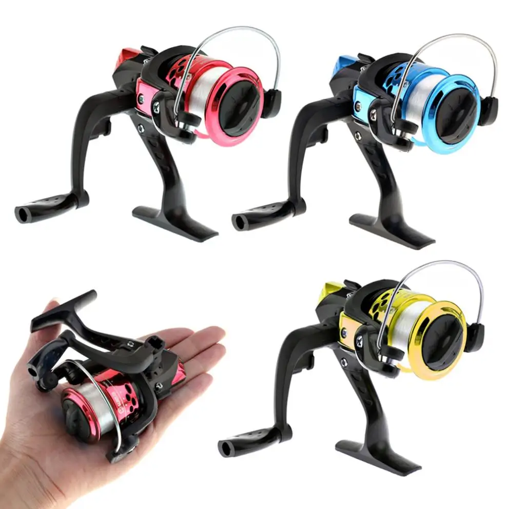 High Speed Gear Ratio 5.2:1 Spinning Small Fishing Reels Left Right Hand Wheel Fish Tools with 50M Fishing Line
High Speed Gear Ratio 5.2:1 Spinning Small Fishing Reels Left Right Hand Wheel Fish Tools with 50M Fishing Line
