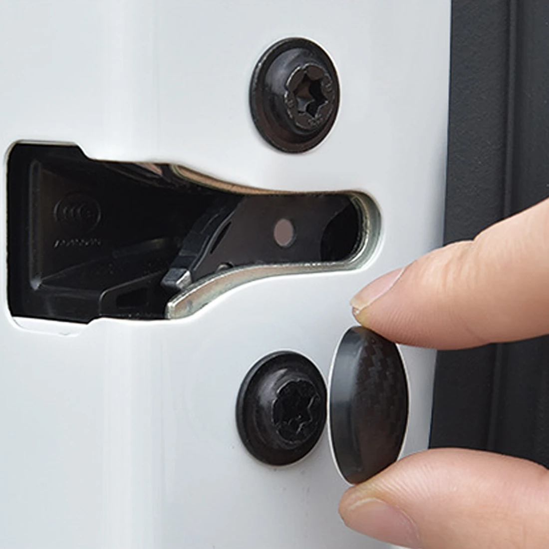 Anti-rust and non-destructive installation ABS material without fear of collision Car Door Lock Screw Protector Cover
Anti-rust and non-destructive installation ABS material without fear of collision Car Door Lock Screw Protector Cover