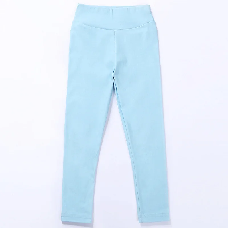 Candy Color Casual Girls Long Trousers Spring Summer Autumn Children 's Pencil Pants Skinny Leggings For Kids | Мать и ребенок