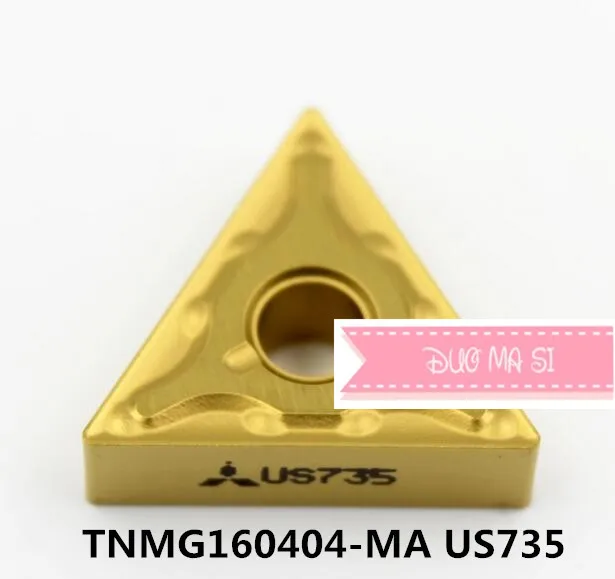 TNMG160404-MA US735/TNMG160408-MA US735, твердосплавные вставки для токарного инструмента
TNMG160404-MA US735/TNMG160408-MA US735, твердосплавные вставки для токарного инструмента